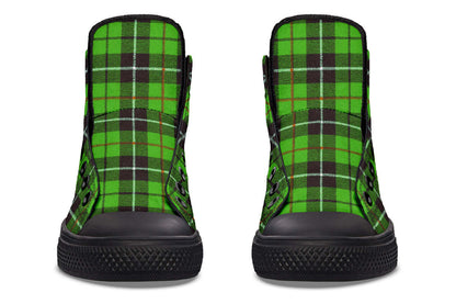 Green Tartan High Tops – ANTIBrand