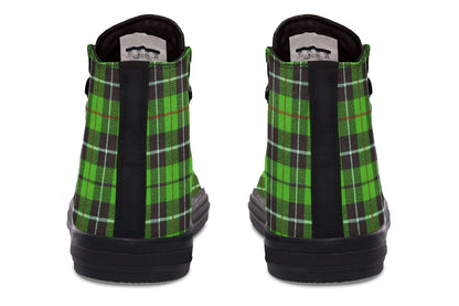 Green Tartan High Tops – ANTIBrand
