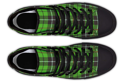 Green Tartan High Tops – ANTIBrand