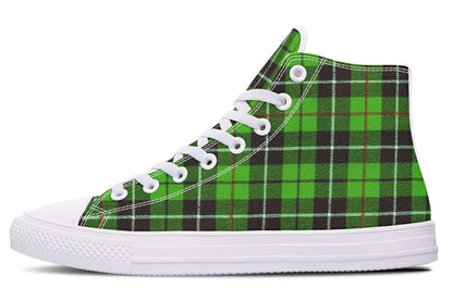 Green Tartan High Tops – ANTIBrand