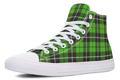 Green Tartan High Tops – ANTIBrand