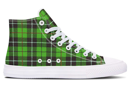 Green Tartan High Tops – ANTIBrand