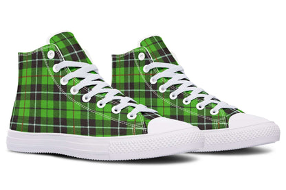 Green Tartan High Tops – ANTIBrand