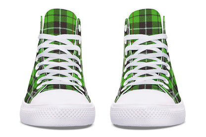 Green Tartan High Tops – ANTIBrand