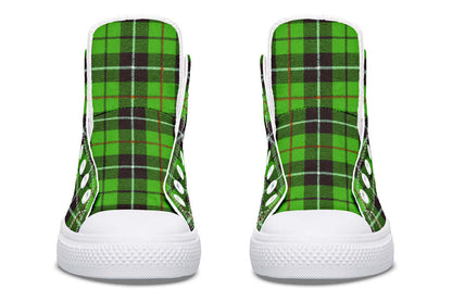 Green Tartan High Tops – ANTIBrand