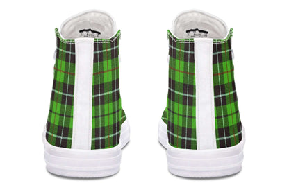 Green Tartan High Tops – ANTIBrand