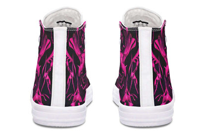Magenta Roses High Tops – ANTIBrand