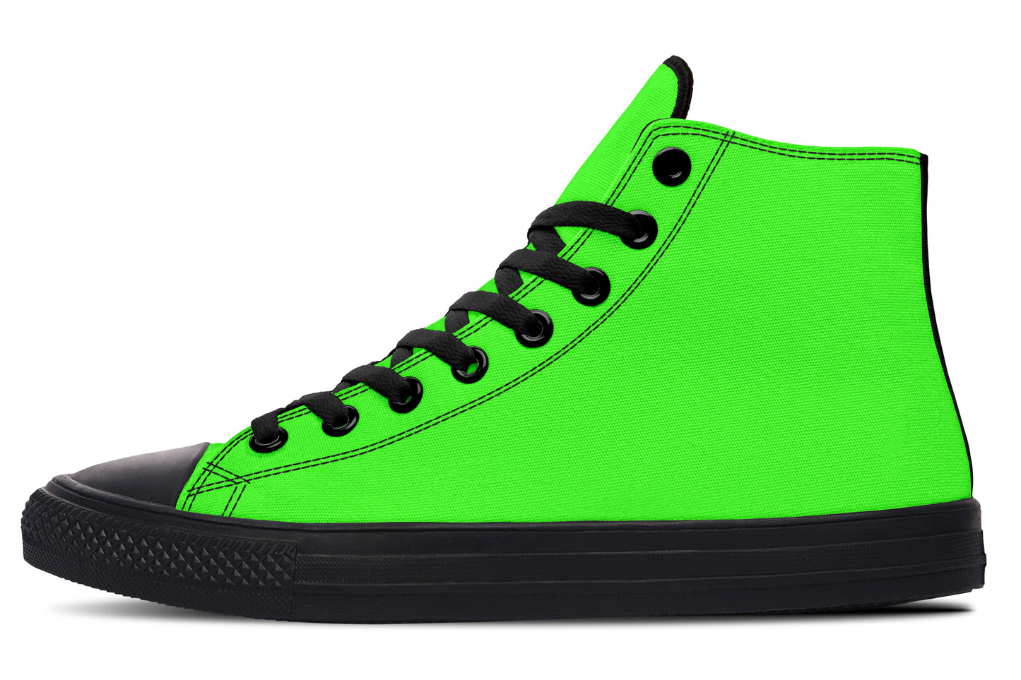ANTIBrand – Neon Green Drama Queen High Tops