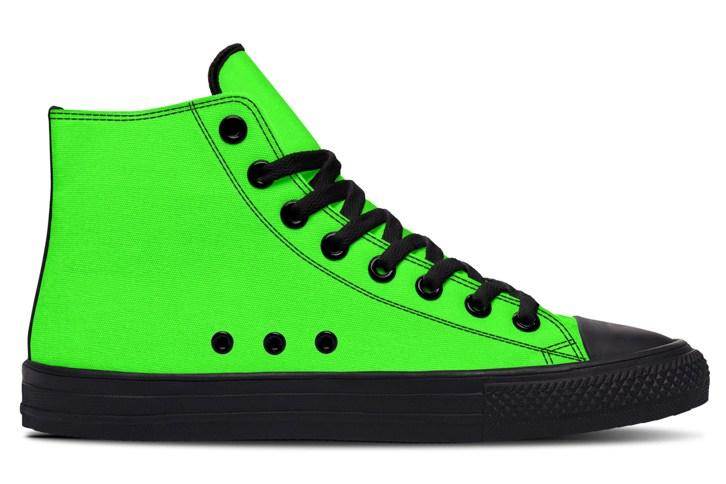 ANTIBrand – Neon Green Drama Queen High Tops