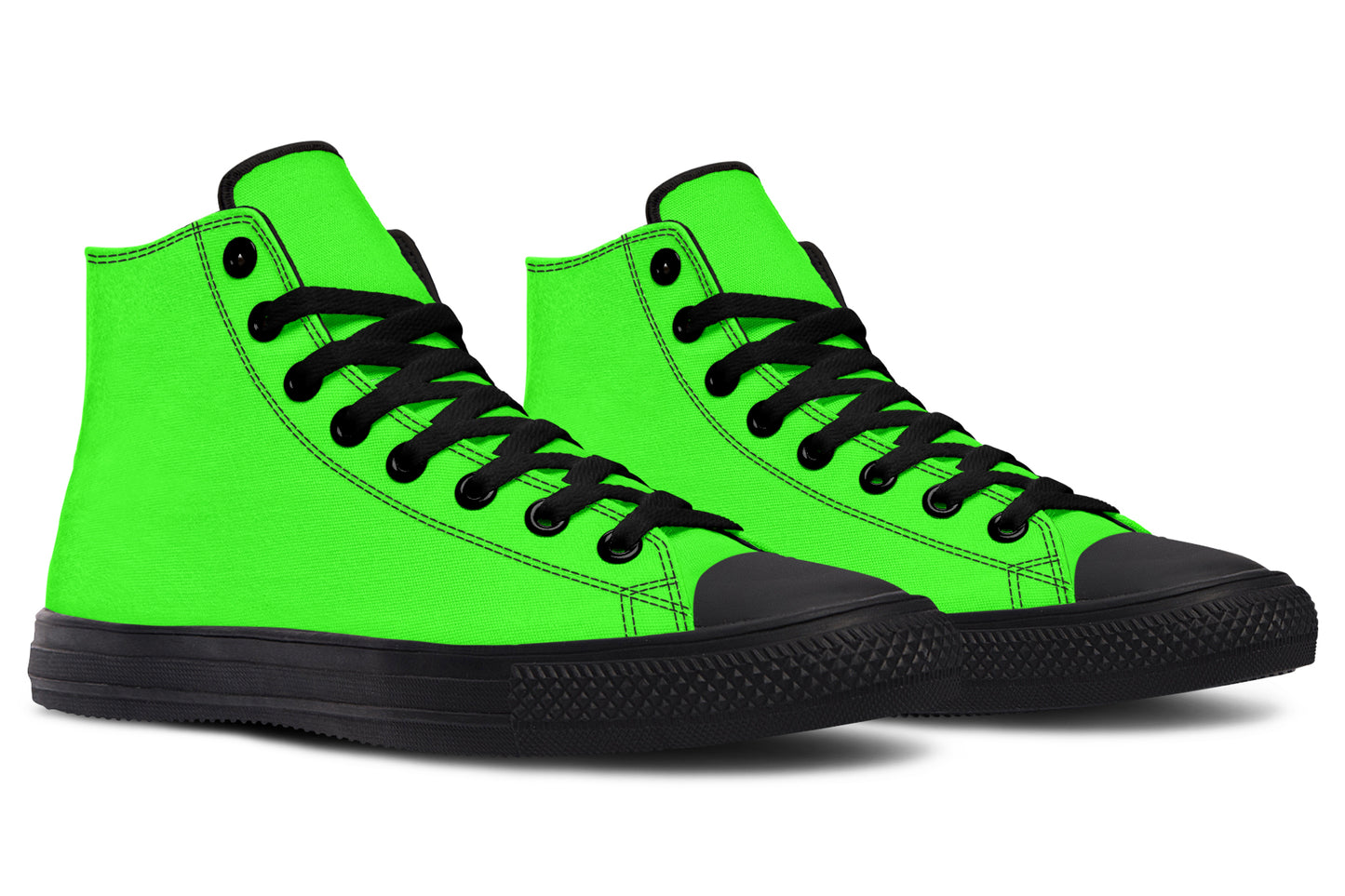 ANTIBrand – Neon Green Drama Queen High Tops