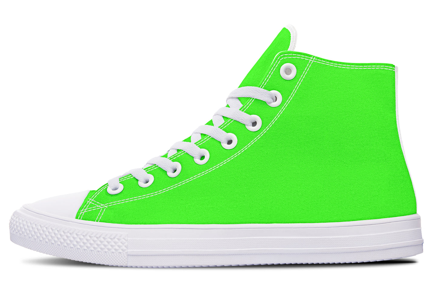 ANTIBrand – Neon Green Drama Queen High Tops