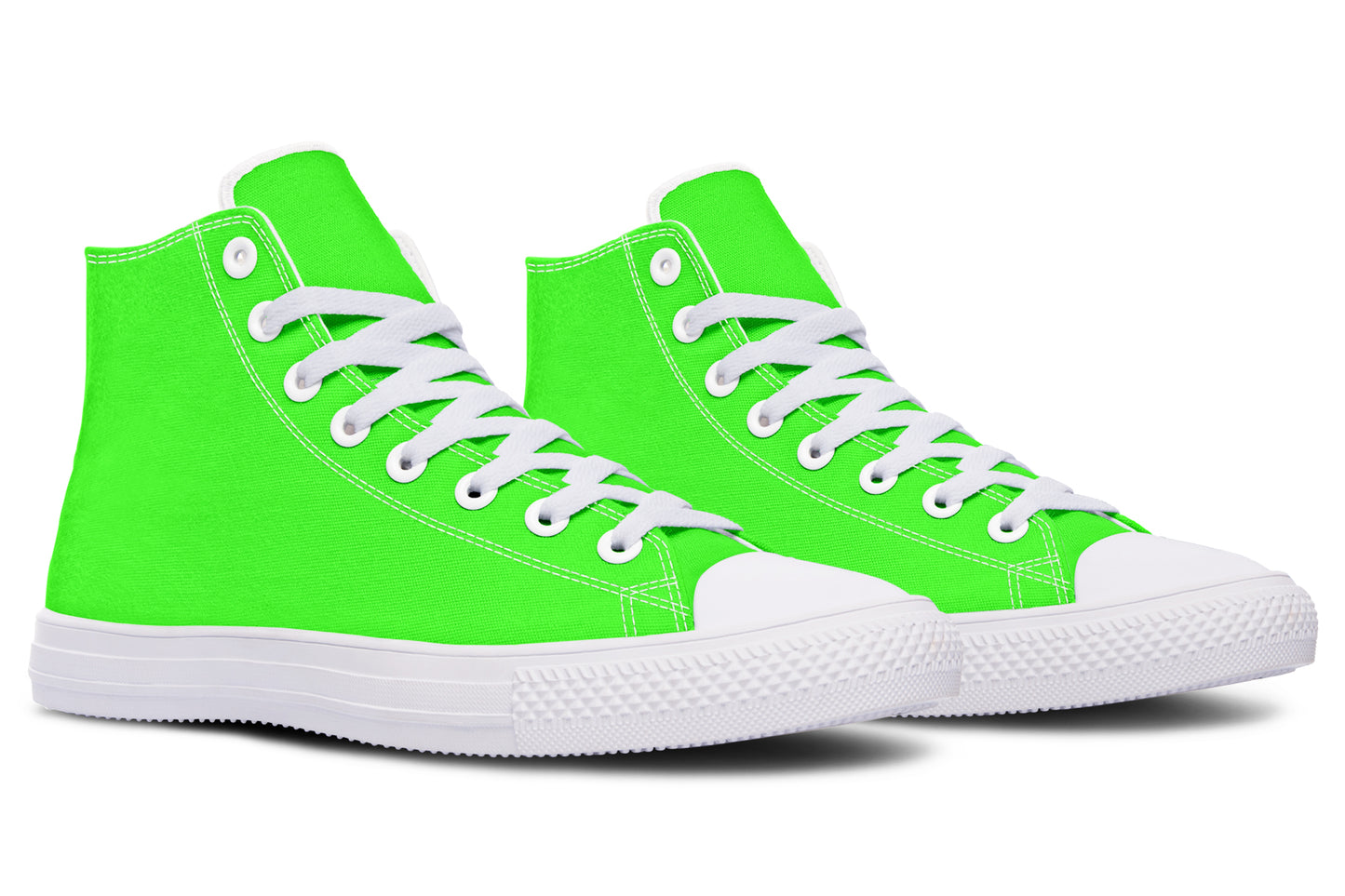 ANTIBrand – Neon Green Drama Queen High Tops