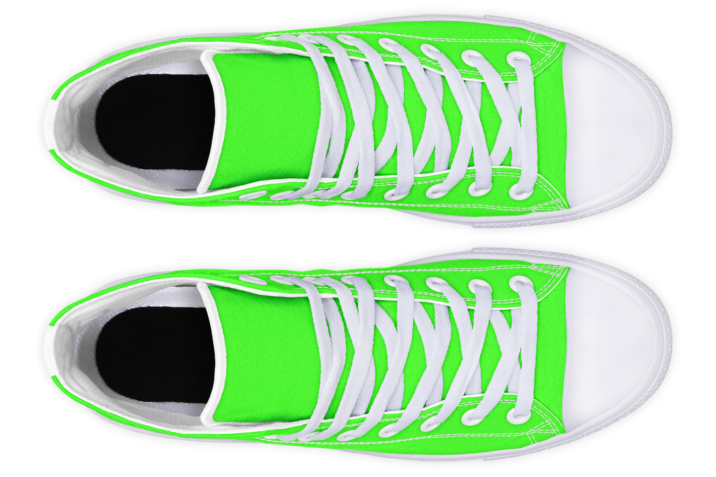 ANTIBrand – Neon Green Drama Queen High Tops