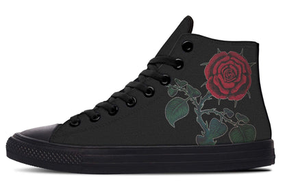 Rose Painting High-Top Trainers | ANTIBrand