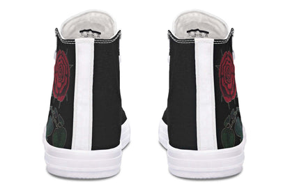 Rose Painting High-Top Trainers | ANTIBrand