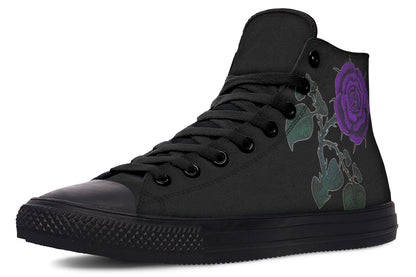 ANTIBrand – Rose Painting Purple High Tops