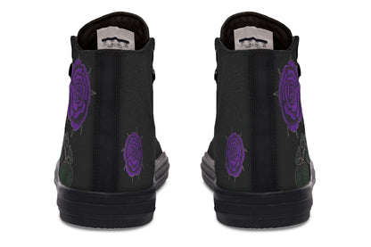 ANTIBrand – Rose Painting Purple High Tops