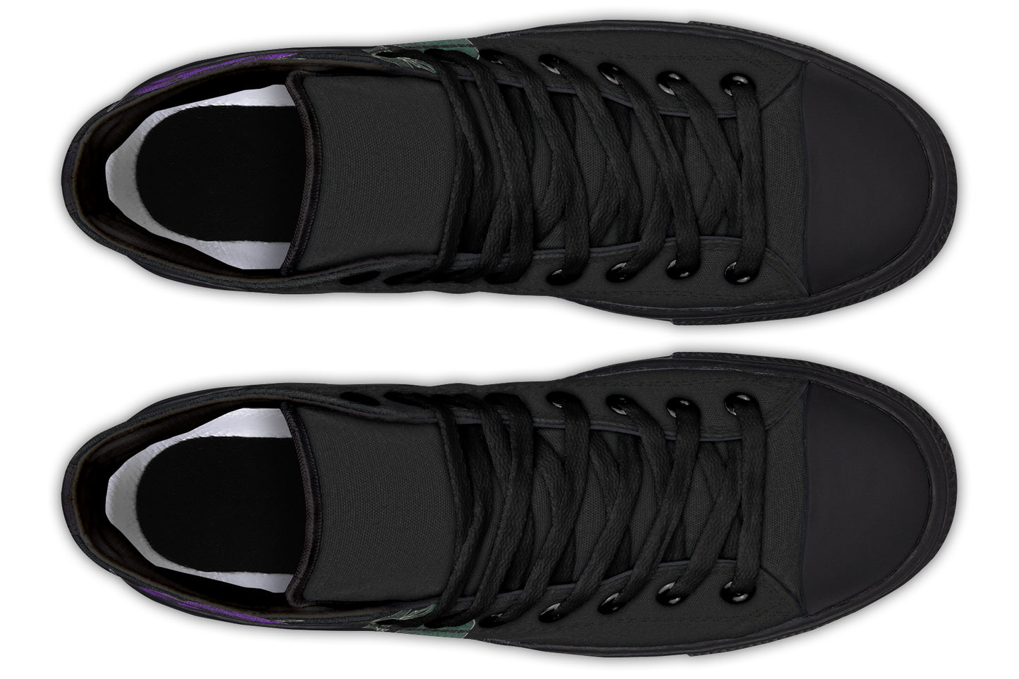 ANTIBrand – Rose Painting Purple High Tops