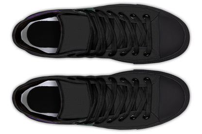 ANTIBrand – Rose Painting Purple High Tops
