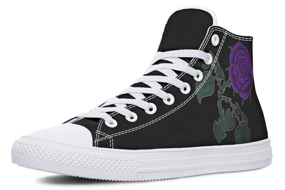 ANTIBrand – Rose Painting Purple High Tops