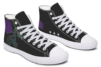 ANTIBrand – Rose Painting Purple High Tops