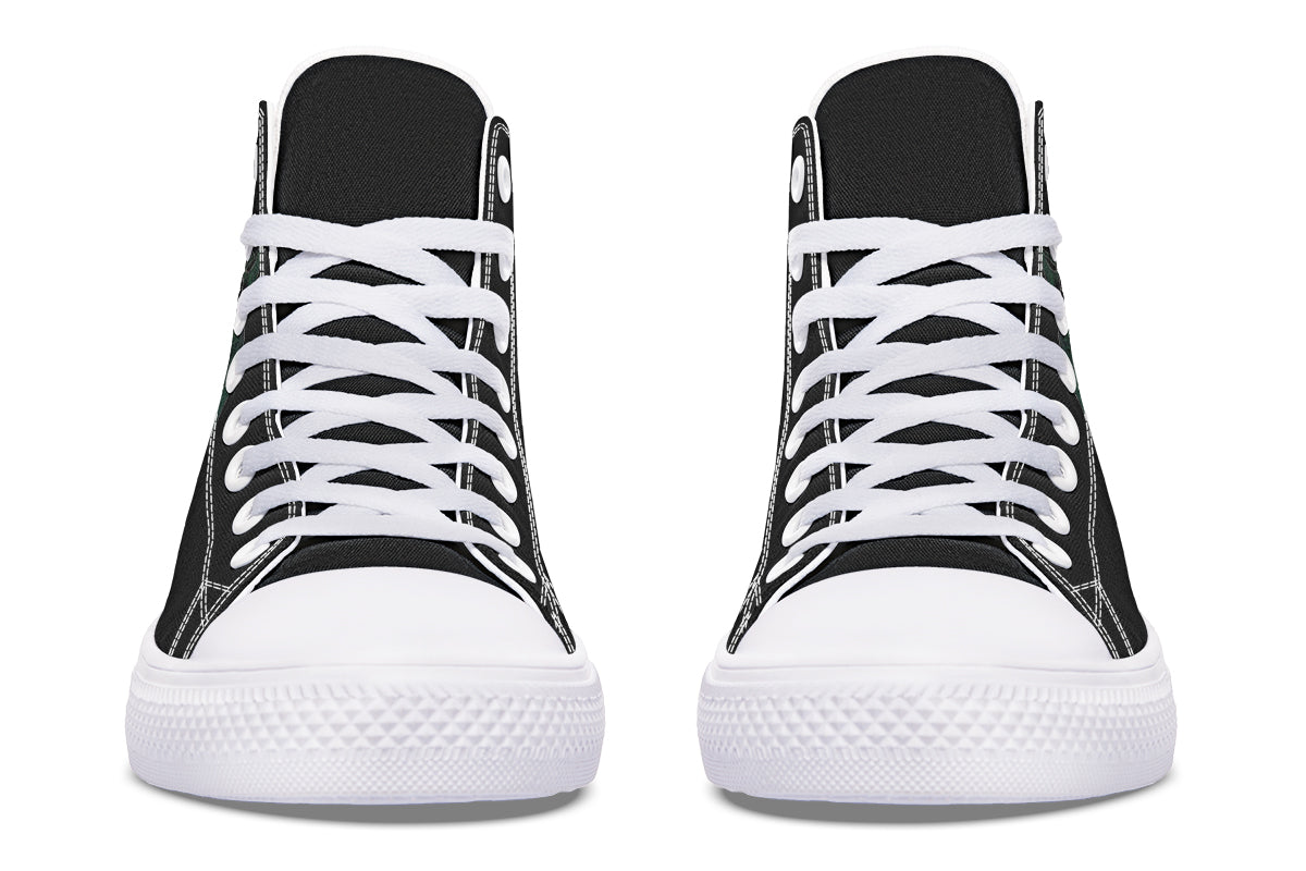 ANTIBrand – Rose Painting Purple High Tops