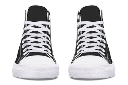 ANTIBrand – Rose Painting Purple High Tops