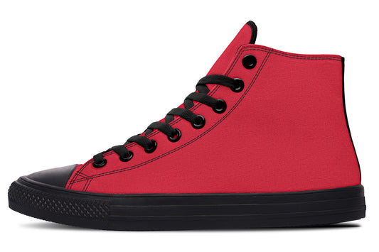 ANTIBrand – Stop Sign Red High Tops