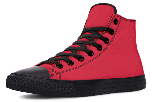 ANTIBrand – Stop Sign Red High Tops