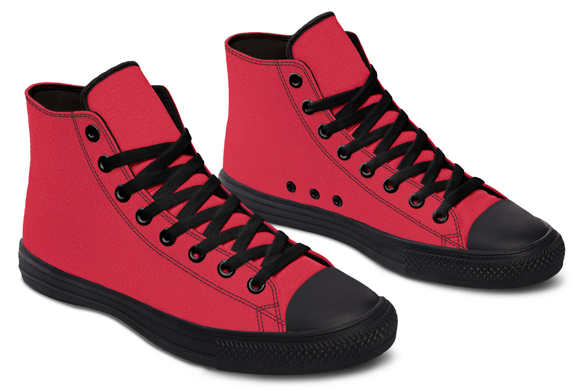ANTIBrand – Stop Sign Red High Tops