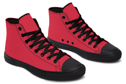 ANTIBrand – Stop Sign Red High Tops