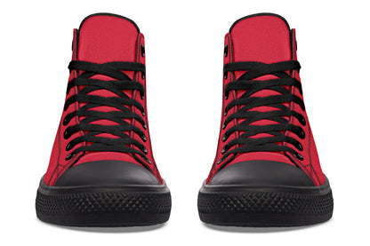ANTIBrand – Stop Sign Red High Tops