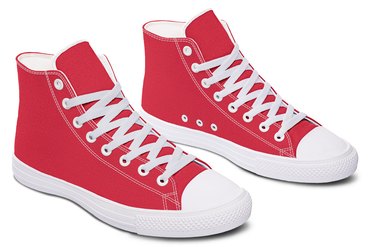 ANTIBrand – Stop Sign Red High Tops