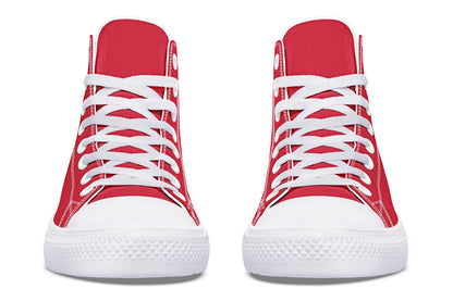 ANTIBrand – Stop Sign Red High Tops