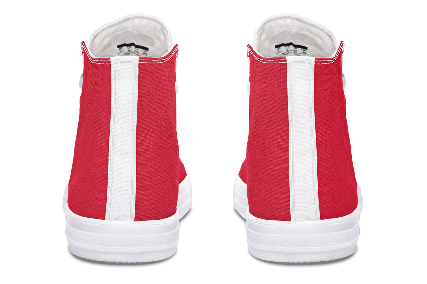 ANTIBrand – Stop Sign Red High Tops