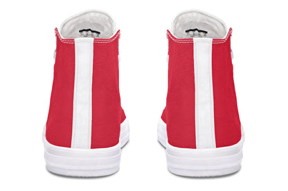 ANTIBrand – Stop Sign Red High Tops