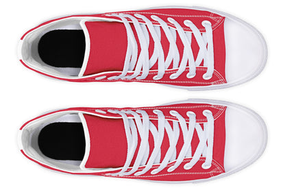 ANTIBrand – Stop Sign Red High Tops