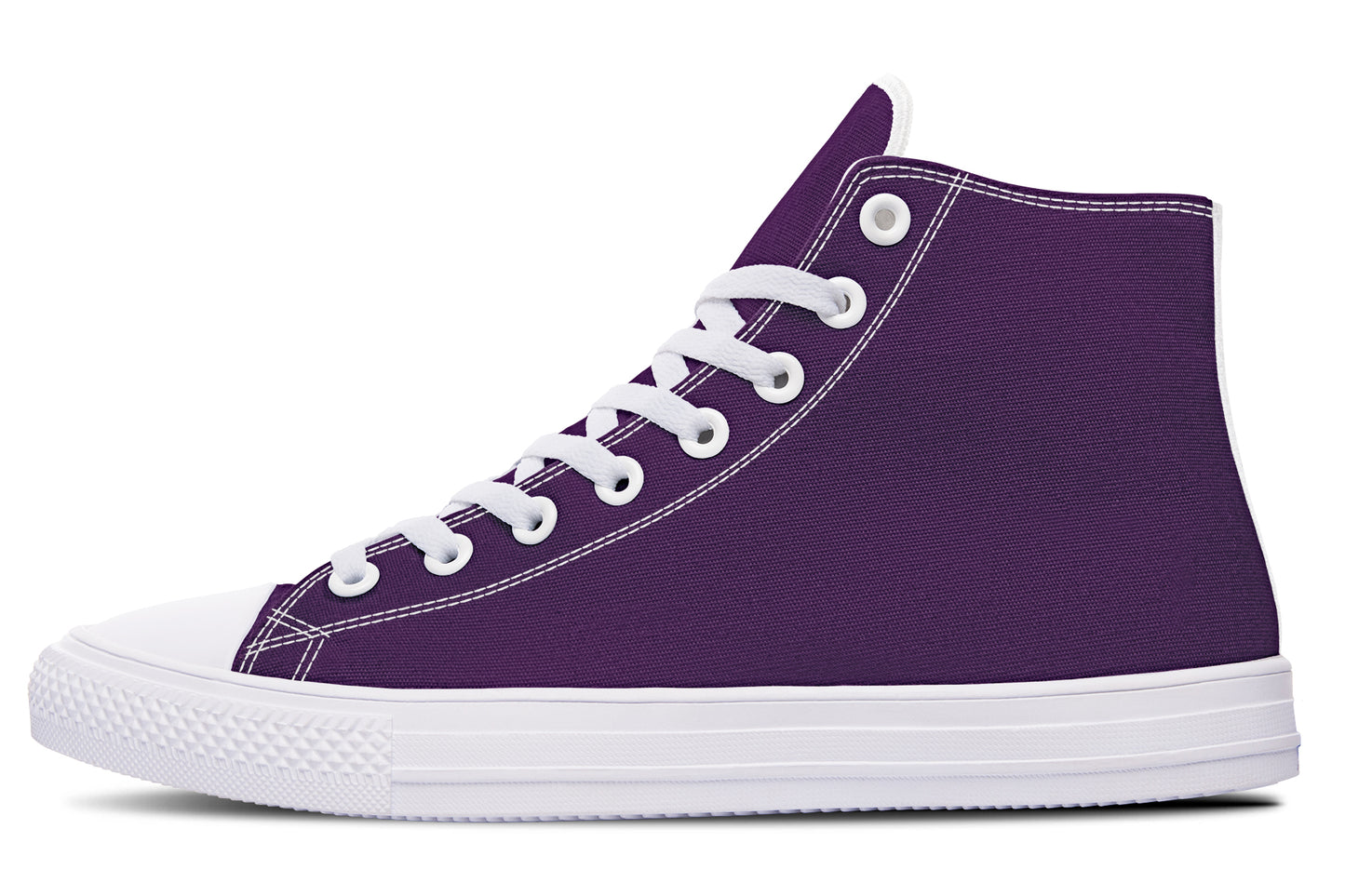 ANTIBrand Misfits Rack - Ursula’s Glory Purple and White High Tops - UK 6