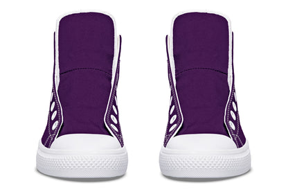 ANTIBrand Misfits Rack - Ursula’s Glory Purple and White High Tops - UK 6