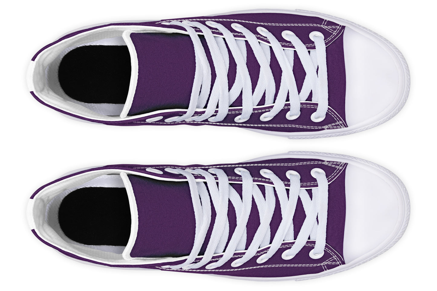 ANTIBrand Misfits Rack - Ursula’s Glory Purple and White High Tops - UK 6