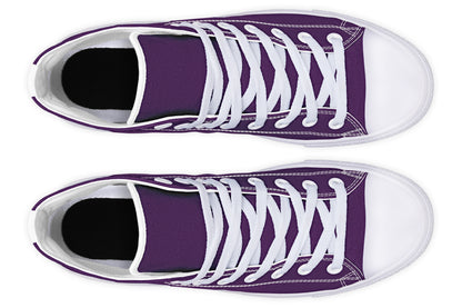 ANTIBrand Misfits Rack - Ursula’s Glory Purple and White High Tops - UK 6