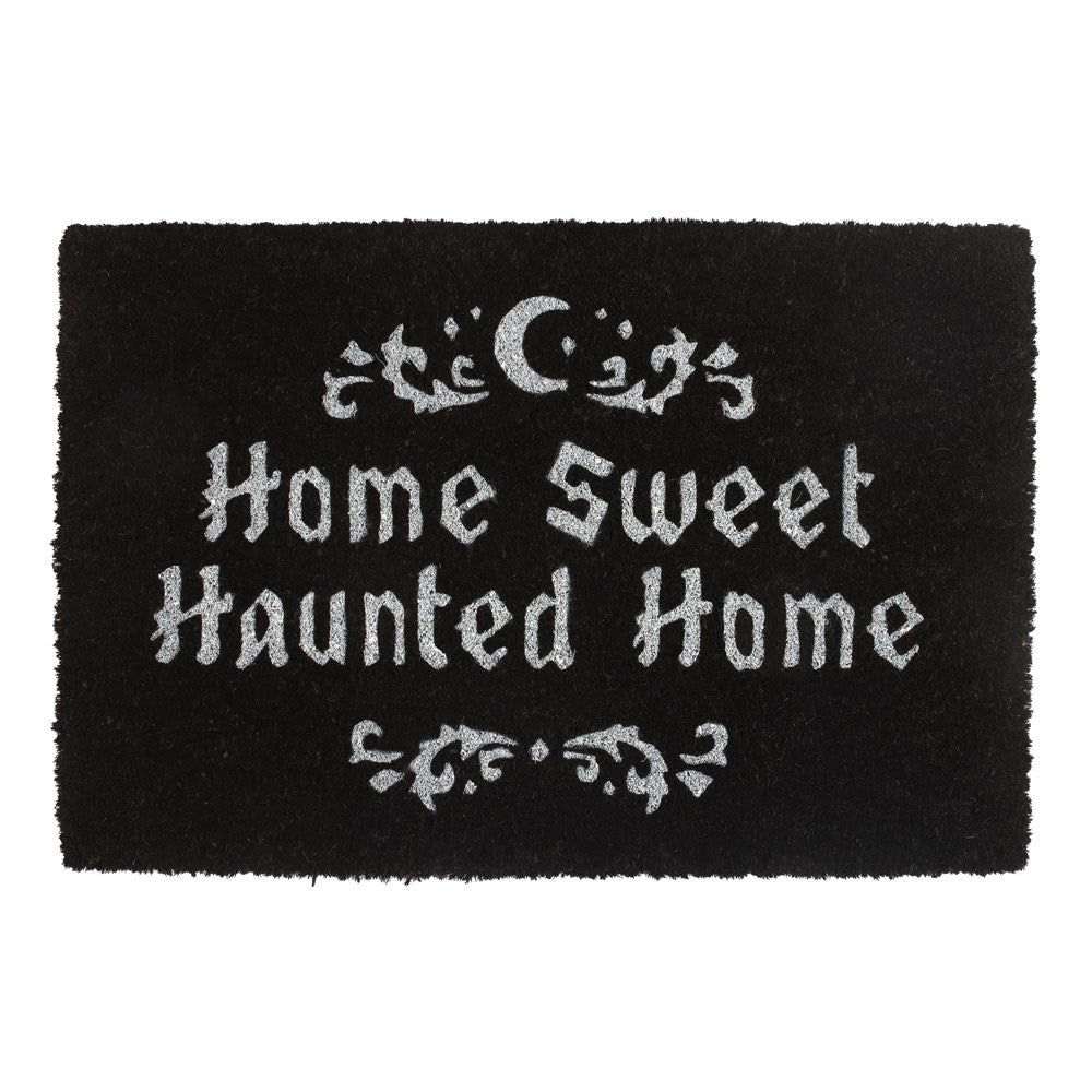 Gothic Gifts Home Sweet Haunted Home Doormat - Kate's Clothing