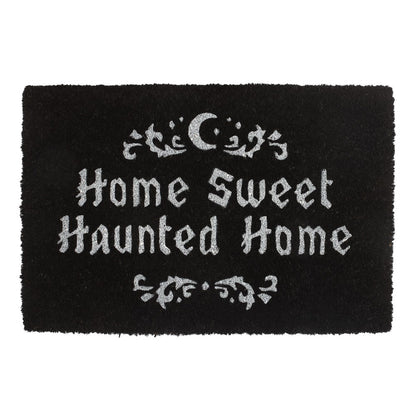 Gothic Gifts Home Sweet Haunted Home Doormat - Kate's Clothing