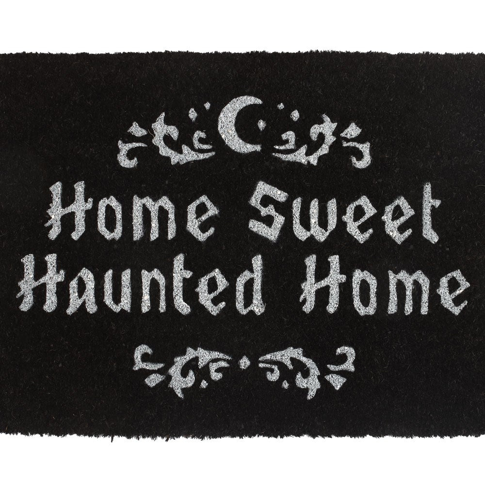 Gothic Gifts Home Sweet Haunted Home Doormat - Kate's Clothing