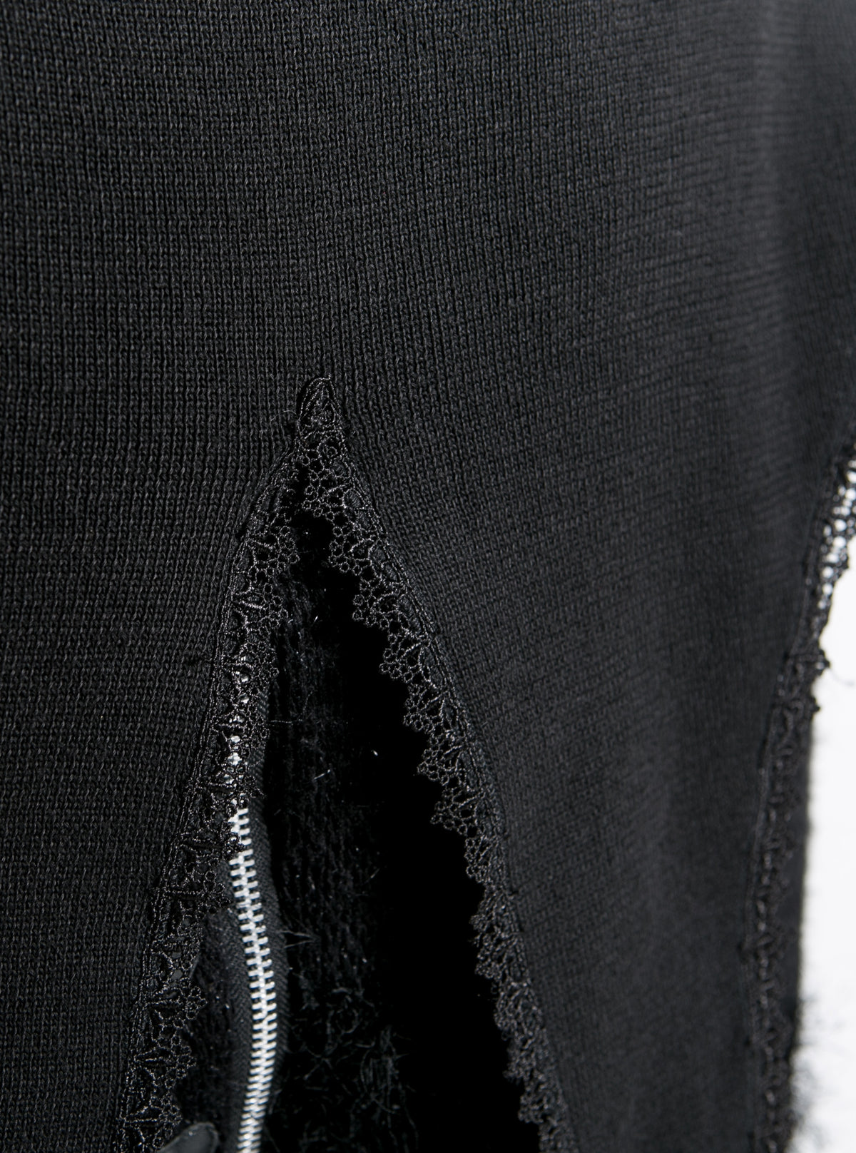 Punk Rave Morana Distressed Hooded Knit Cloak