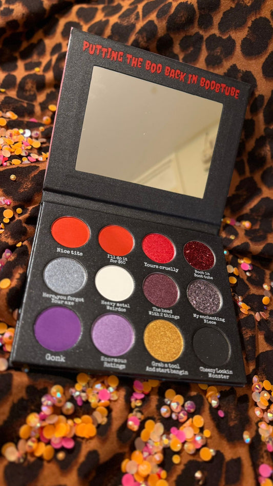 Radioactive Unicorn Putting the Boo Back in Boobtube Eyeshadow Palette