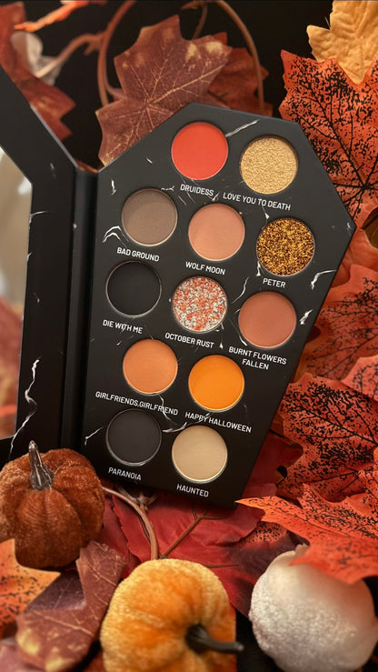 Radioactive Unicorn October Rust Coffin Eyeshadow Palette