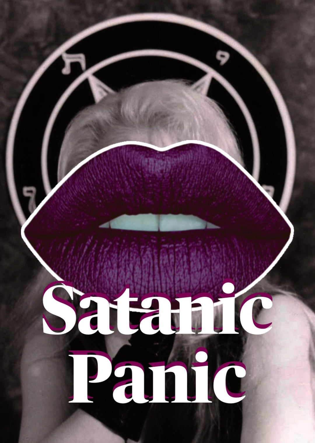 Radioactive Unicorn Satanic Panic Deep Plum Matte Liquid Lipstick