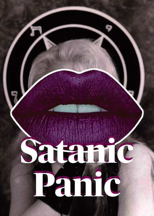 Radioactive Unicorn Satanic Panic Deep Plum Matte Liquid Lipstick