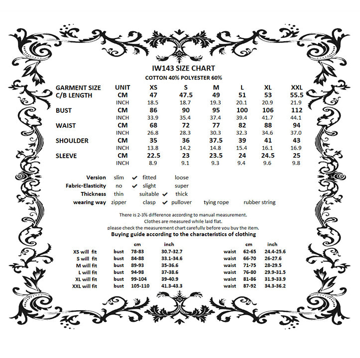 Dark in Love Gothic Academy Striped Puff-Sleeve Blouse